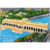 Iran Isfahan Relief of Pole Khaju (Khaju Bridge) Hand-Painted 3D Polyresin Fridge Magnet