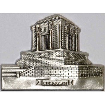 Iran Mashhad Mausoleum of Ferdowsi in Tus 3D Metal Fridge Magnet