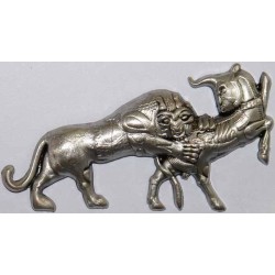 Iran Persepolis Takht-e Jamshid Achaemenid Lion and Bull combat 3D Metal Fridge Magnet