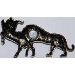 Iran Persepolis Takht-e Jamshid Achaemenid Lion and Bull combat 3D Metal Fridge Magnet