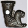 Iran Achaemenid Rhyton (Drinking Vessel) in the Shape of a Seated Lion-Monster from Hamadan 3D Metal Fridge Magnet