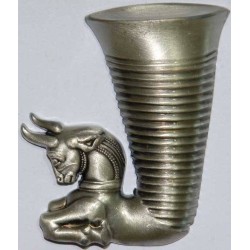 Iran Achaemenid Rhyton (Drinking Vessel) in the Shape of a Seated Bull 3D Metal Fridge Magnet