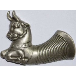 Iran Achaemenid Rhyton (Drinking Vessel) in the Shape of a Seated Bull 3D Metal Fridge Magnet