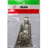 Iran Persepolis Takht-e Jamshid Achaemenid Darius the Great on Throne 3D Metal Fridge Magnet
