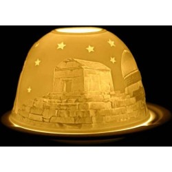 Iran Azadi Tower, Imam Reza Shrine, Hafeziyeh, Cyrus Tomb & Milad Tower Sightseeing Decorative Candle Holder
