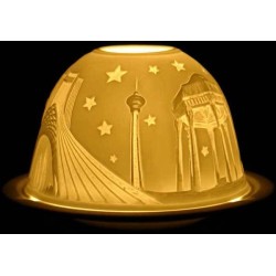 Iran Azadi Tower, Imam Reza Shrine, Hafeziyeh, Cyrus Tomb & Milad Tower Sightseeing Decorative Candle Holder