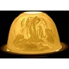 Islam Shia 3 Pictures of Ghadir Khom, Ashura Afternoon & Hazrat Abul-Fazl Al-Abbas Decorative Candle Holder