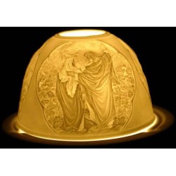 Islam Shia 3 Pictures of Ghadir Khom, Ashura Afternoon & Hazrat Abul-Fazl Al-Abbas Decorative Candle Holder