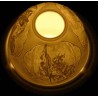 Islam Shia 3 Pictures of Ghadir Khom, Ashura Afternoon & Hazrat Abul-Fazl Al-Abbas Decorative Candle Holder