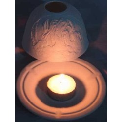 Islam Shia 3 Pictures of Ghadir Khom, Ashura Afternoon & Hazrat Abul-Fazl Al-Abbas Decorative Candle Holder