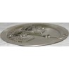 Relief of Iran Sightseeing Azadi & Milad Towers,  Tomb of Cyrus, Hafeziyeh, Chehel Sotoon, etc Decorative 3D Metal Desk Plate