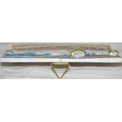 Iran Islam Shia Mashhad Relief of Imam Reza Holy Shrine Hand-Painted 3D Polyresin Picture on Table