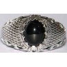 Iran Islam Shia Natural Onyx Agate Aqeeq Aqiq Akeek Sterling Silver 925 Ring