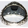 Iran Islam Shia Natural Onyx Agate Aqeeq Aqiq Akeek Sterling Silver 925 Ring