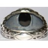 Iran Islam Shia Natural Onyx Agate Aqeeq Aqiq Akeek Sterling Silver 925 Ring