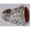 Iran Islam Quranic Ayat WA MAN YATTAQELLAH Dua'a for Sufficient Sustenance Engraved on Agate Aqeeq Sterling Silver 925 Ring