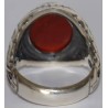 Iran Islam Quranic Ayat WA MAN YATTAQELLAH Dua'a for Sufficient Sustenance Engraved on Agate Aqeeq Sterling Silver 925 Ring