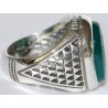 Islam Imam Ali Dua Komayl God's Name is A Remedy & His Remembrance is A Cure Engraved on Chrysoprase Agate Silver 925 Ring