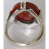 Iran Islam Prophet Hadith "Hussain is of me & I am of Husain" Engraved on Agate Sterling Silver Ring