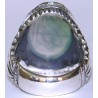 Iran Islam "Sustenance for every created thing is provided only by Allah" Engraved on Agate Sterling Silver Ring