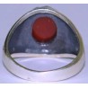 Iran Islam Shia Fatimah Az-Zahra Ya Zakiyah Pure & Free Woman from all Sins Natural Agate Sterling Silver 925 Ring