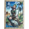 Islam Shia Thirsty Imam Abbas on Euphrates River Not Drinking Water Poster