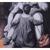 Iran Islam Shia Imam Ali Father of Orphans Hugging them & Giving them Food Poster