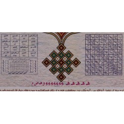 Iran Islam Shia Quran Quranic Mysterious Sciences Charm Talisman Black & White Magic Poster