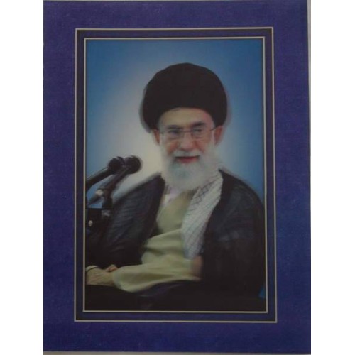 Iran Islam Shia Leader Ayatollah Khamenei 3D Three Dimensional Washable Poster