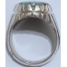 Iran Persian Natural Neyshabur Firoozeh Shajar Turquoise Handmade Sterling Silver 925 Ring