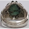 Iran Persian Natural Neyshabur Firoozeh Shajar Turquoise Handmade Sterling Silver 925 Ring