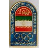 National Olympic Committee of the Islamic Republic of Iran Old BLUE NOC Pin