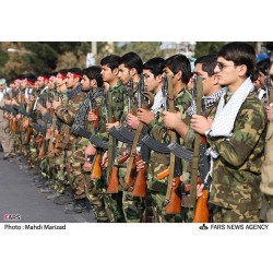 Iran Islam Shia Revolutionary Guards (Sepah-e Pasdaran, IRG, IRGC) & Basij Forces Chafiye (Shemagh)