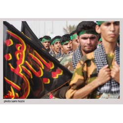 Iran Islam Shia Revolutionary Guards (Sepah-e Pasdaran, IRG, IRGC) & Basij Forces Chafiye (Shemagh)
