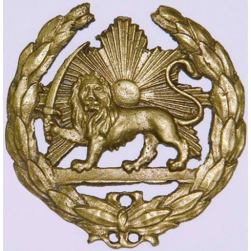 Iran Reza Shah Pahlavi Era Lion & Sun ( Shiro Khorshid ) Police Law Enforcement Big Size REAL Cap Badge Iran Reza Shah Pahlavi Era Lion & Sun ( Shiro Khorshid ) Police Law Enforcement Big Size REAL Cap Badge