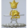 Iran Shah Era Shiro Khorshid Gendarmeri Police Commissioned Officer Cap Badge in its Younesi Original Pack