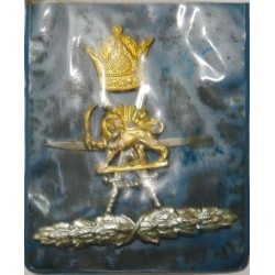 Iran Shah Era Shiro Khorshid Gendarmeri Police Commissioned Officer Cap Badge in its Samari Original Pack