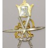 Iran Shah Era Shiro Khorshid Enlisted Gendarmeri Police Cap Badge in its Samari Original Pack