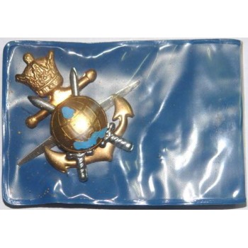 Iran Iranian Marines Shah Era Military Navy Crown Anchor Cap Badge