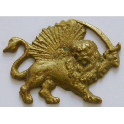 Iran Shah Reign Lion & Sun ( Shiro Khorshid ) Military Badge