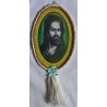 Iran Islam Shia Imam Husain Portrait surrounded with Ayat Al-Kursy Beautiful Wall Hanging