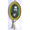 Iran Islam Shia Imam Husain Portrait surrounded with Ayat Al-Kursy Beautiful Wall Hanging