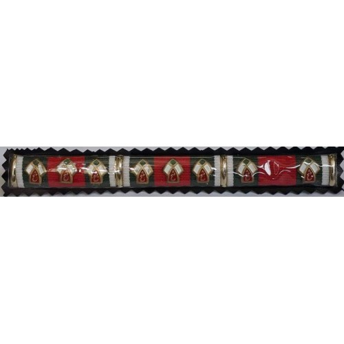 Islamic Republic of Iran Order of Fath Military Medal Ribbon Bar Islamic Republic of Iran Order of Fath Military Medal Ribbon Bar