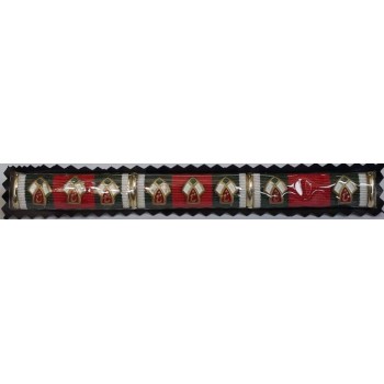 Islamic Republic of Iran Order of Fath Military Medal Ribbon Bar