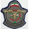 Iran Revolutionary Guards Saberin Commando Battalion AB Para Special Forces Type I with Dark Blue Backing Cloth Sleeve Patch