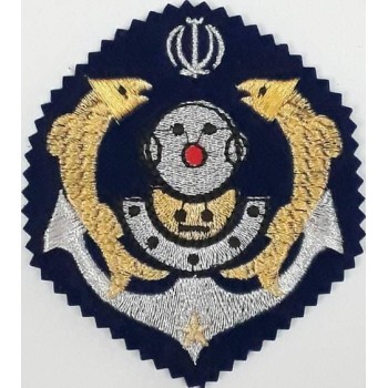 Iran Military Navy Special Forces 1st Class (1 Star) Deep Sea Diving Diver & combat swimmer Scuba Patch Insignia