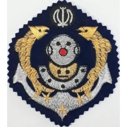 Iran Military Navy Special Forces 3rd Class (3 Star) Deep Sea Diving Diver & combat swimmer Scuba Patch Insignia