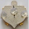 Iran Military Navy Special Forces 3rd Class (3 Star) Deep Sea Diving Diver & combat swimmer Scuba Metal Badge  - New Type  I