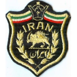 Iran Shah Pahlavi Era Lion & Sun ( Shiro Khorshid ) Ground Forces Assigned Outside Country Military Original Embroidered Patch