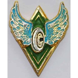 Iran Train Railroad Railway Locomotive Driver Metal Badge